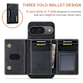 Miniatyrbild 4 av 10: DG.MING Magnetic Card Slot Case Google Pixel 9 Black