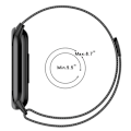 Pikkukuva 6 / 6: Milanese Loop -ranneke Xiaomi Smart Band 8 -hopea