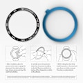 Miniatyrbillede 5 af 5: Bezel Ring Galaxy Watch 46mm Sort