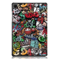 Pikkukuva 10 / 10: Samsung Galaxy Tab A9 Plus -kotelo Tri-fold Graffiti