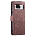 Miniatyrbild 9 av 9: DG.MING 2-in-1 Magnet Wallet Google Pixel 8 Red
