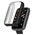 Miniatyrbillede 1 af 7: Heltäckende TPU Skal Xiaomi Mi Band 7 Pro Sort
