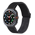 Miniatyrbillede 2 af 3: Vævet Nylonarmbånd Samsung Galaxy Watch Ultra 47mm Sort