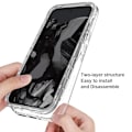 Miniatyrbillede 2 af 5: 360 Full Cover Edge Case Google Pixel 9 Pro XL Transparent