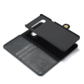 Miniatyrbillede 4 af 6: DG.MING 2-i-1 Magnet Pung Samsung Galaxy S10 Plus Sort