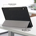 Pikkukuva 7 / 9: Samsung Galaxy Tab S9 -kotelo Tri-fold Musta