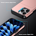 Pikkukuva 2 / 3: Skal Kortfack iPhone 16 Pro Roséguld