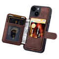 Miniatyrbild 2 av 5: Multi-Slot Skal RFID-skydd iPhone 13 Brun