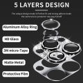 Miniatyrbillede 3 af 5: Hat Prince Glitter Kamerabeskyttelse Aluminium iPhone 15 Pro/iPhone 15