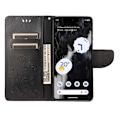 Pikkukuva 2 / 4: Perhoskuvioitu nahkakotelo Google Pixel 7 - Musta