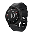 Miniatyrbillede 1 af 5: Silikonarmbånd Garmin Fenix 5S Plus Sort