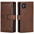 Miniatyrbillede 1 af 3: Læder Pung Etui Multi-Slot iPhone 13 Mini Brun