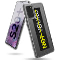 Miniatyrbillede 1 af 2: Ringke Fusion Text Skal Samsung Galaxy S20 Plus Not Yours