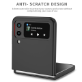 Miniatyrbillede 7 af 8: Samsung Galaxy Z Flip 4 Cover med Magnetisk Ringholder Sort