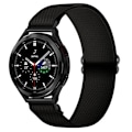 Miniatyrbillede 2 af 5: Elastisk Nylonrem til Samsung Galaxy Watch 7 44mm Sort