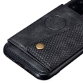 Miniatyrbillede 4 af 6: Etui med pung til iPhone 12 Pro Max Sort