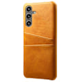 Pikkukuva 2 / 4: Nahkainen korttitasku Samsung Galaxy S25 Cognac