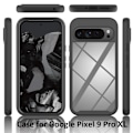 Miniatyrbillede 5 af 5: 360 Full Cover Edge Case Google Pixel 9 Pro XL Sort