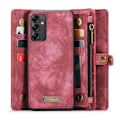 Pikkukuva 2 / 7: CaseMe Multi-Slot 2 i 1 Plånboksfodral Galaxy A34 Punainen