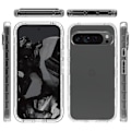 Miniatyrbillede 5 af 5: 360 Full Cover Edge Case Google Pixel 9 Pro XL Transparent