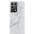 Pikkukuva 2 / 2: Skal TPU Samsung Galaxy S21 Ultra Valkoinen Marmori