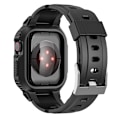 Miniatyrbillede 2 af 3: Apple Watch 38/40/41 mm Stødsikkert Cover + Rem Sort