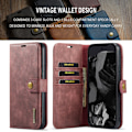 Miniatyrbild 10 av 10: DG.MING 2-in-1 Magnet Wallet Google Pixel 9 Pro XL Red