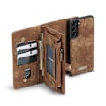 Miniatyrbillede 2 af 7: CaseMe Pungetui Galaxy S21 FE Multi-Slot Brun