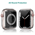 Miniatyrbild 3 av 3: Heltäckande Skal Apple Watch 41mm Series 9 Transparent