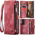 Miniatyrbillede 1 af 5: CaseMe Multi-Slot 2 i 1 Pungetui Galaxy S23 Rød