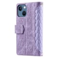 Pikkukuva 9 / 9: iPhone 14 Lompakko Kotelo Pehmustettu Violetti
