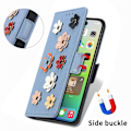 Miniatyrbillede 9 af 9: iPhone 14 Pro Max Pungetui Blomster Blå