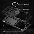 Miniatyrbillede 6 af 8: Hybridskal Samsung Galaxy Z Flip 5 Ringholder Sort
