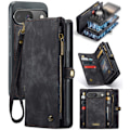 Pikkukuva 1 / 9: CaseMe Multi-Slot 2-in-1 Lompakko Kotelo Google Pixel 9 Musta