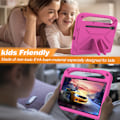 Pikkukuva 5 / 5: Samsung Galaxy Tab S9 FE -kotelo, vaaleanpunainen