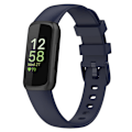 Pikkukuva 1 / 5: Fitbit Inspire 3 -tummans silikonrem i mörkblått (S)