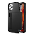 Miniatyrbillede 2 af 6: Etui med kortholder til iPhone 12/12 Pro Sort