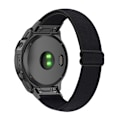 Miniatyrbillede 1 af 2: Elastisk Nylonrem Garmin Fenix 6S Pro Sort