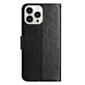 Miniatyrbillede 5 af 5: Læderetui Sommerfugle iPhone 16 Pro Max Sort