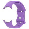 Pikkukuva 4 / 4: Silikoniranneke Google Pixel Watch 2 Violetti