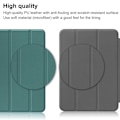 Miniatyrbild 7 av 9: Apple iPad 11 11th Gen (2025) Fodral Tri-fold Grön