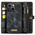 Miniatyrbillede 2 af 10: CaseMe Multi-Slot 2 i 1 Pungetui iPhone 15 Plus Sort