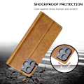 Miniatyrbillede 5 af 5: LC.IMEEKE Pungetui iPhone 16 Pro Cognac