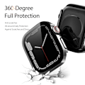 Miniatyrbillede 3 af 7: Dux Ducis Stødsikkert Skal Apple Watch 45mm Series 9 Sort