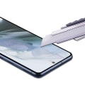 Miniatyrbillede 5 af 7: Mocolo Heltäckende Hærdet Glas Skærmbeskytter Galaxy S21 FE Sort