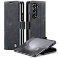 Miniatyrbild 1 av 9: CaseMe Slim Plånboksfodral Samsung Galaxy Z Fold 5 Svart