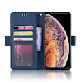 Miniatyrbillede 3 af 6: Multi Slot Pungetui iPhone XS Max Blå