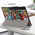 Miniatyrbild 8 av 10: Samsung Galaxy Tab S9 Ultra Fodral Tri-fold Graffiti