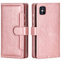 Miniatyrbild 1 av 3: Läder Plånboksfodral Multi-Slot iPhone 13 Mini Roséguld