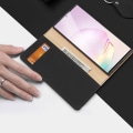Miniatyrbillede 3 af 5: Dux Ducis Wish Læder Pung Etui Galaxy Note 20 Ultra Sort